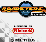 Roadsters Trophy Title Screen